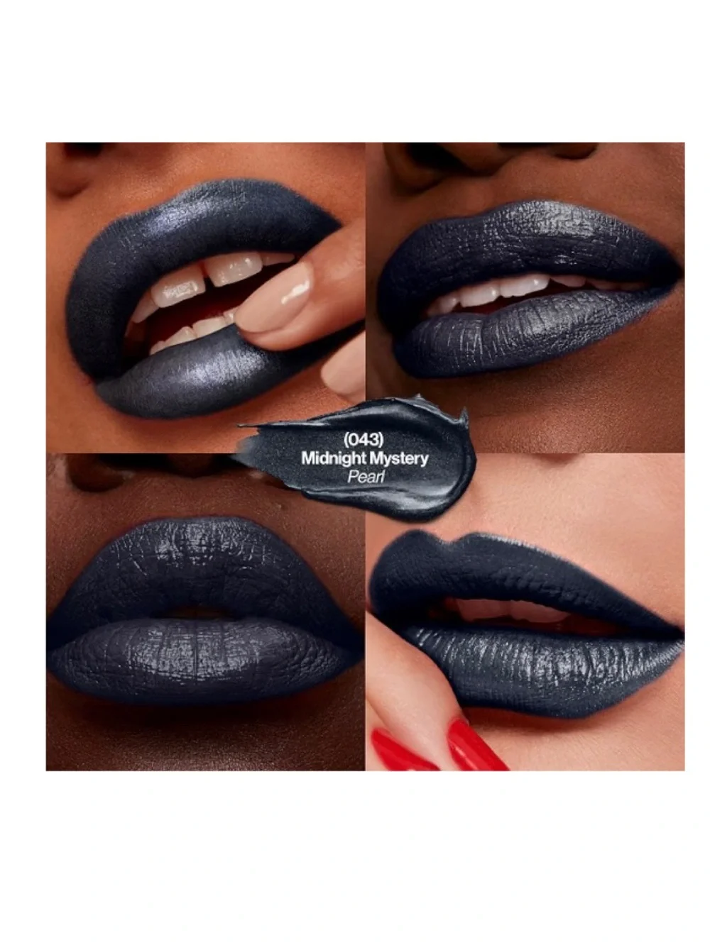 Revlon Super Lustrous Pearl Lipstick, (#043 Midnight Mystery Pearl) (NWT)